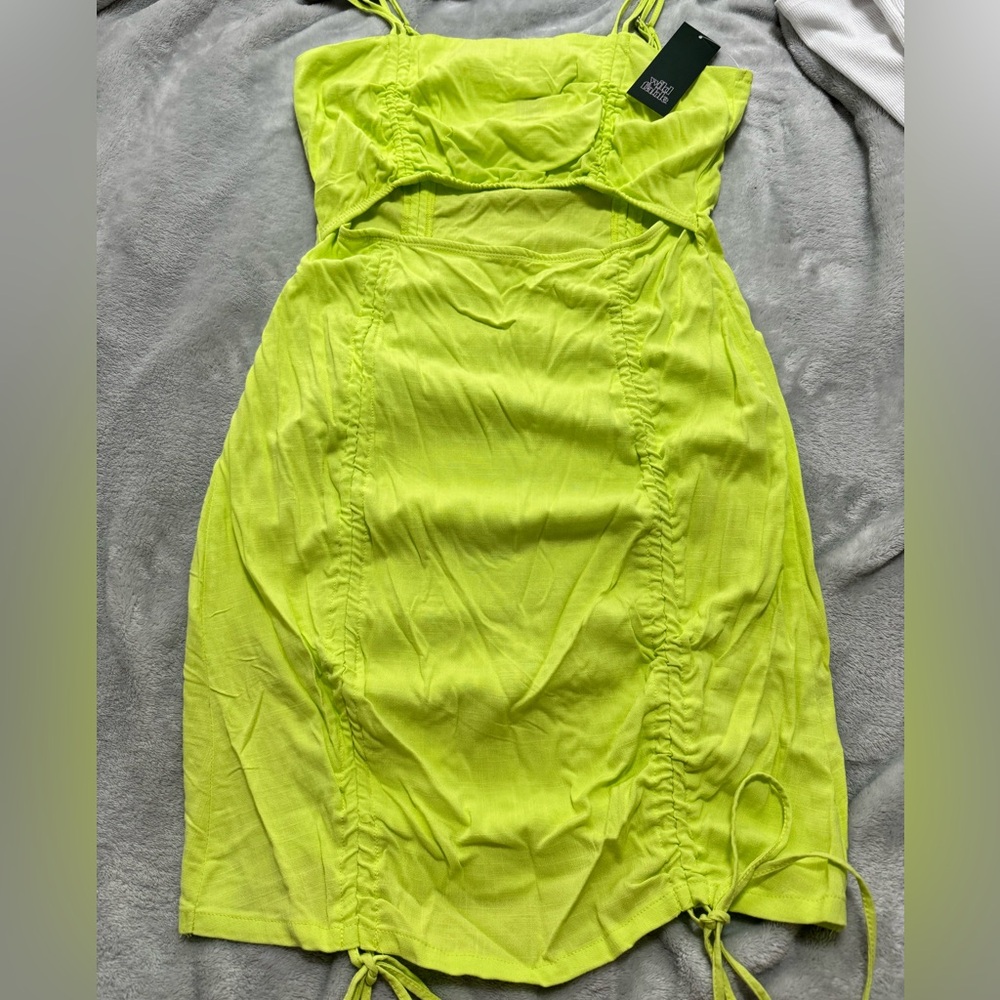 WILD FLABLE lime green🍋‍🟩 summer dresses 👗 💚